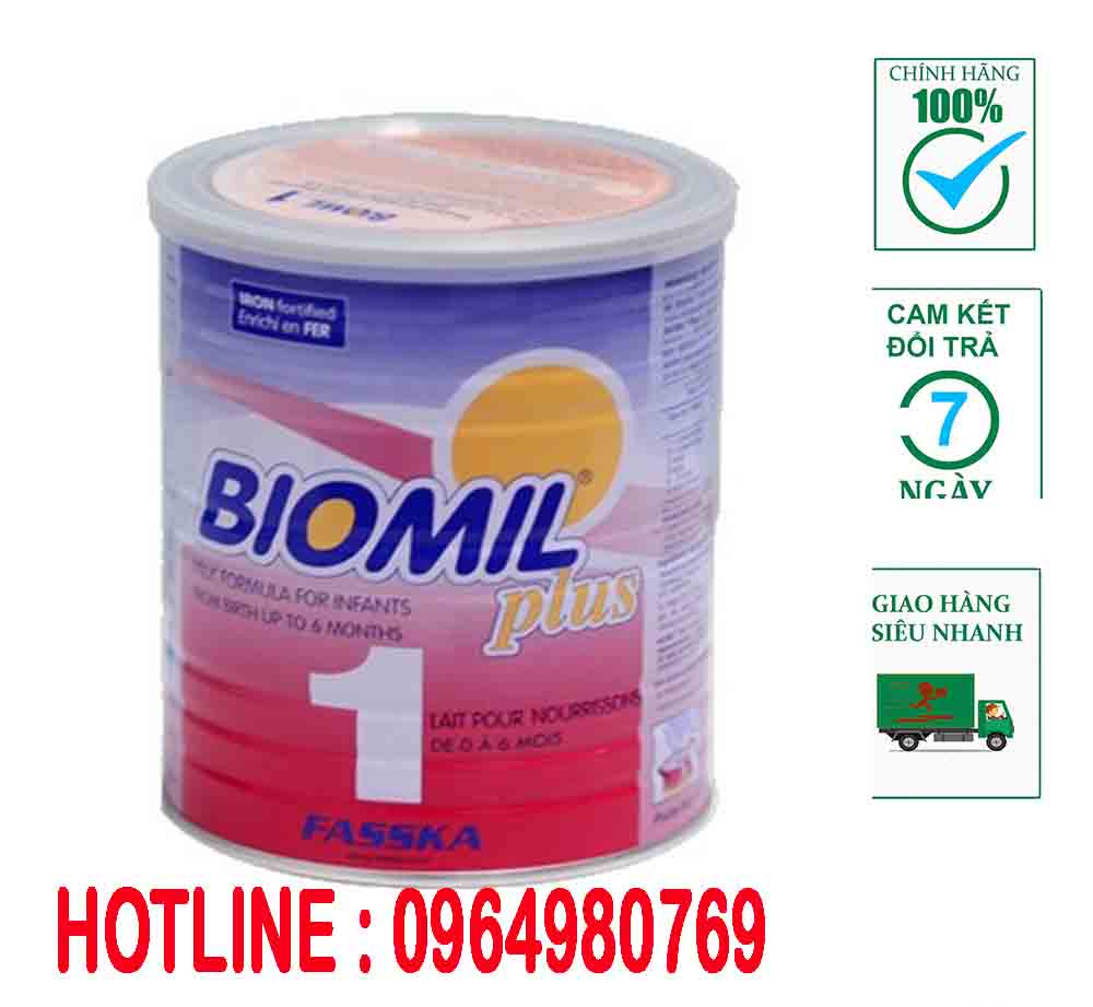 Sữa Biomil Plus số 1 800g trẻ từ 0-6 tháng thumbnail