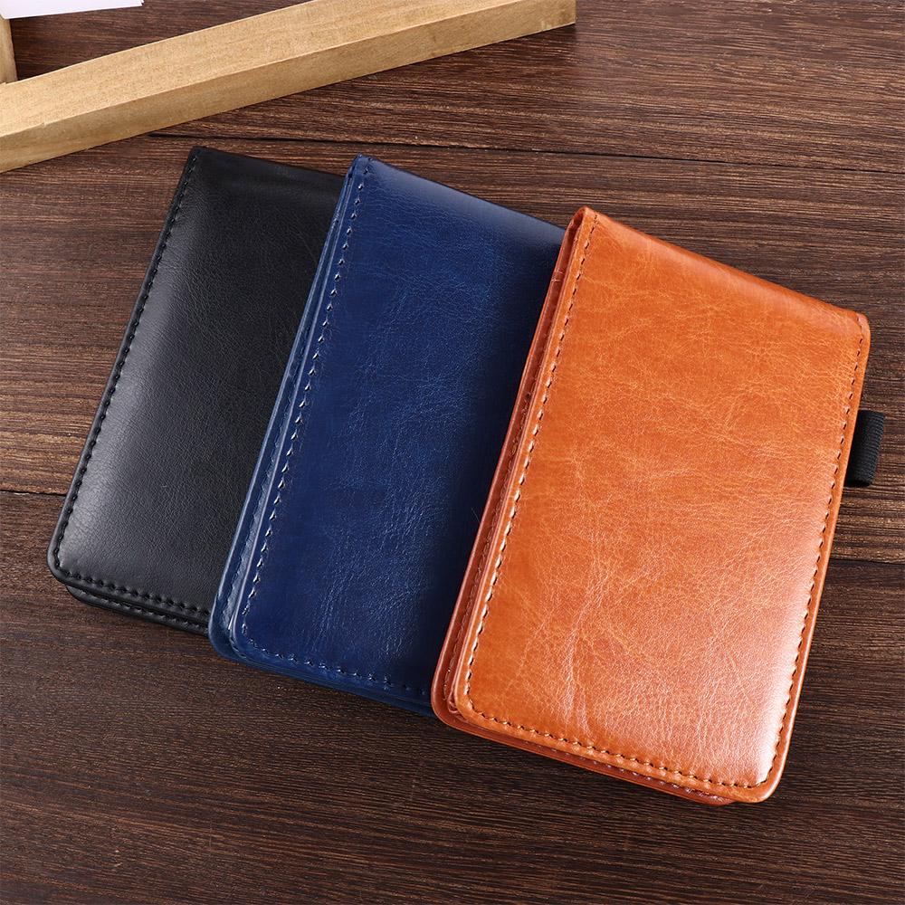 CHARRISSA Văn phòng phẩm Văn phòng Small Retro Diary Memo Pads Business Memos Mini Notepad A7 Notebook Pocket Planner