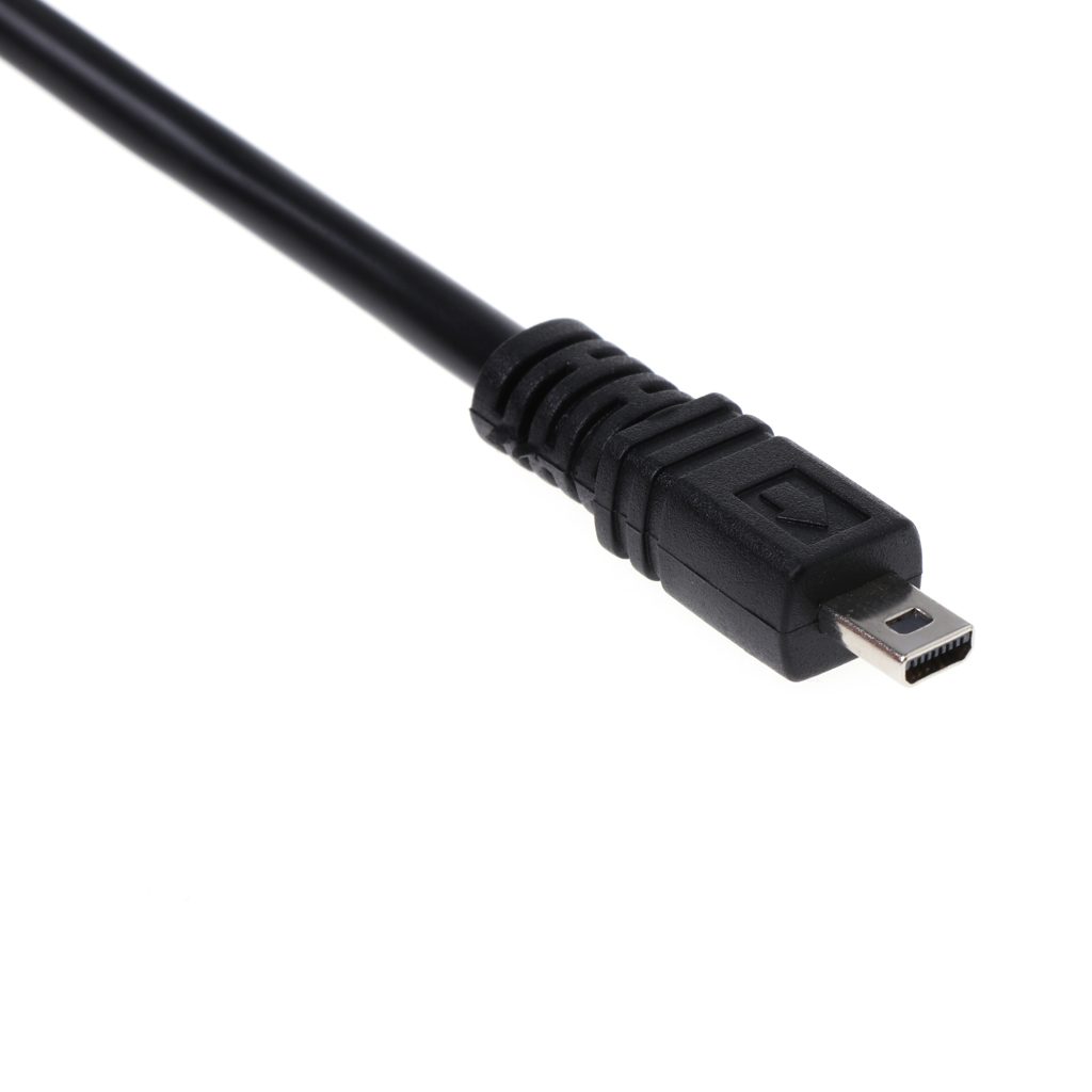 Máy ảnh cáp dữ liệu USB UC-E6 dây 1.5m cho Nikon Sanyo Pentax với dạng nhẫn từ tính