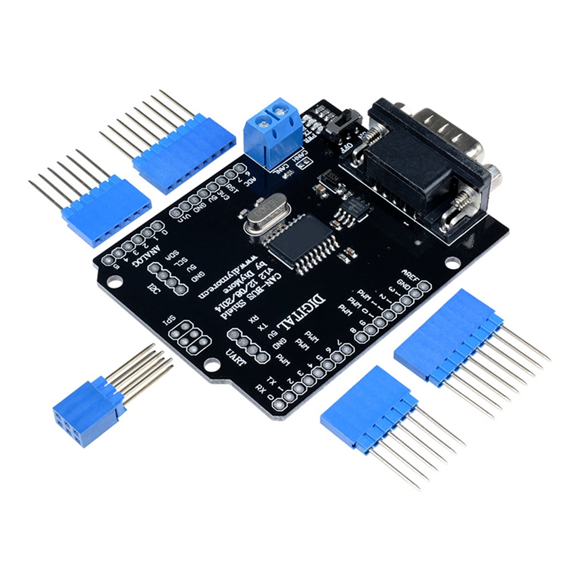 MCP2515 Development Board SPI Interface Connector Expansion Controller Module DC 5V-12V for Seeeduino