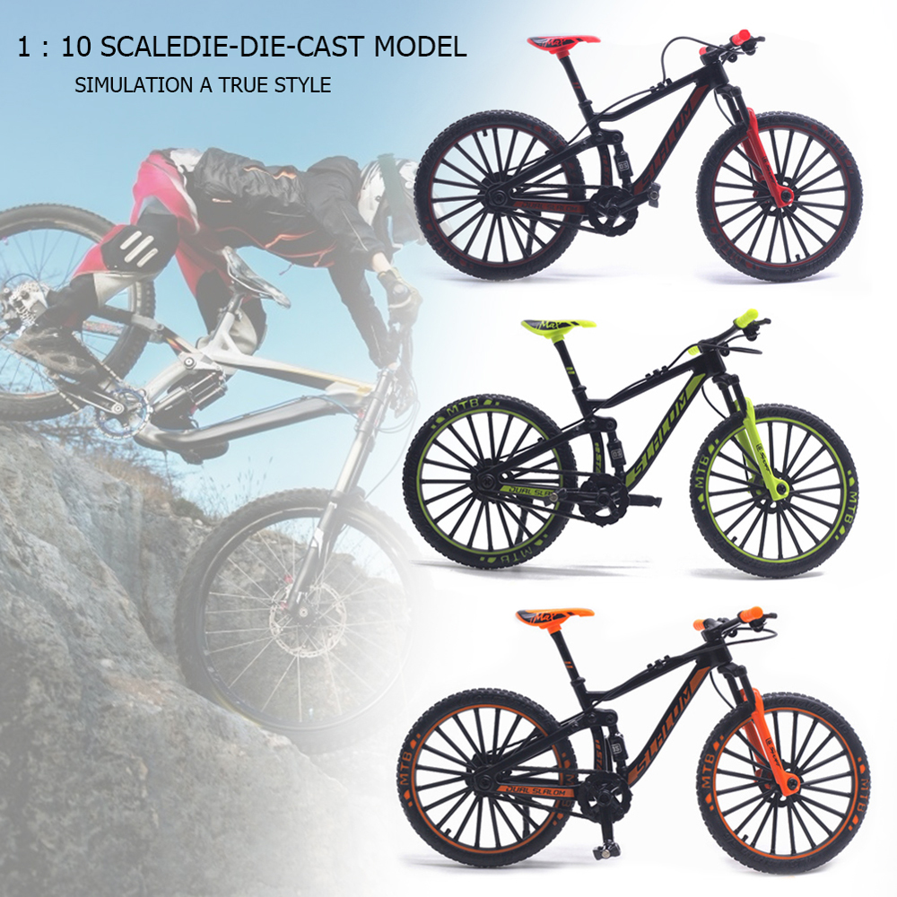 Simulation for children Mini Collection Diecast Metal :10 Mountain Bike ...