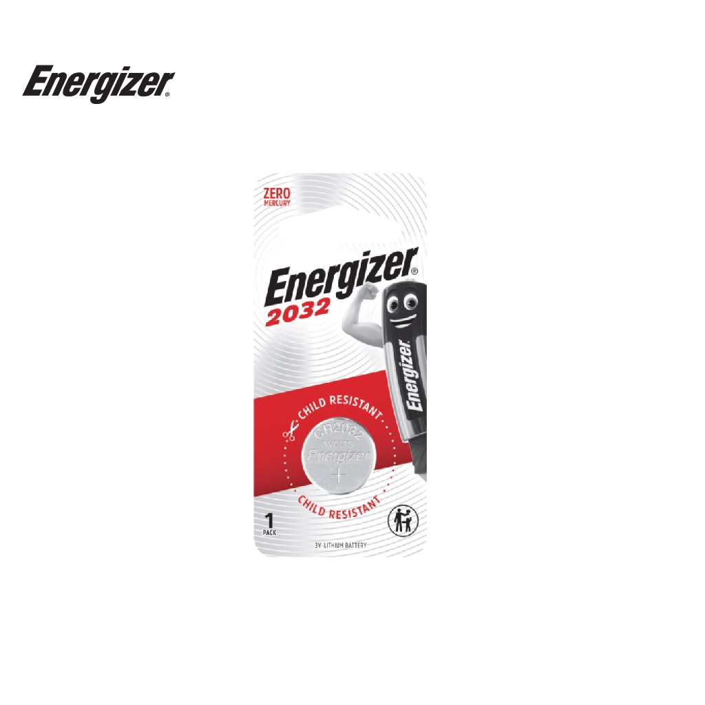 Pin Cúc Áo Energizer Lithium E-CR 2032 BP1 - Vỉ 1 Viên