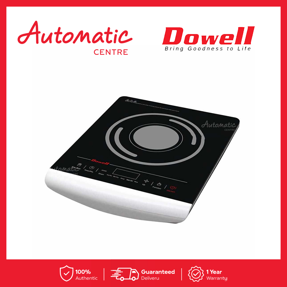 Dowell ICD2 1Burner Induction Cooker with 5 Preset Cooking Function
