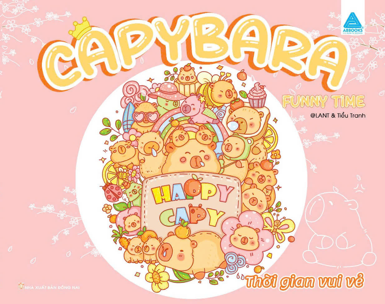 Sách Fahasa - Capybara Funny Time - Thời Gian Vui Vẻ