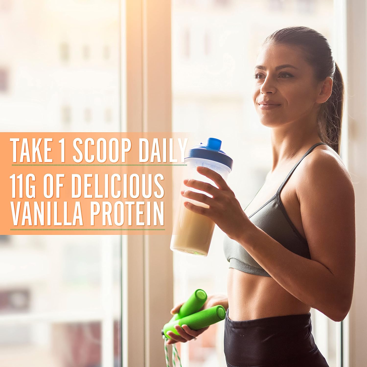 Vanilla Collagen Powder. Collagen with Hyaluronic Acid and Vitamin C. Collagen Powder Vanilla Collagen Protein Powder. Collagen with Vitamin C & Biotin for Hair, Skin, Nails, Joint. Keto, Type 1 and 3  390gm. 