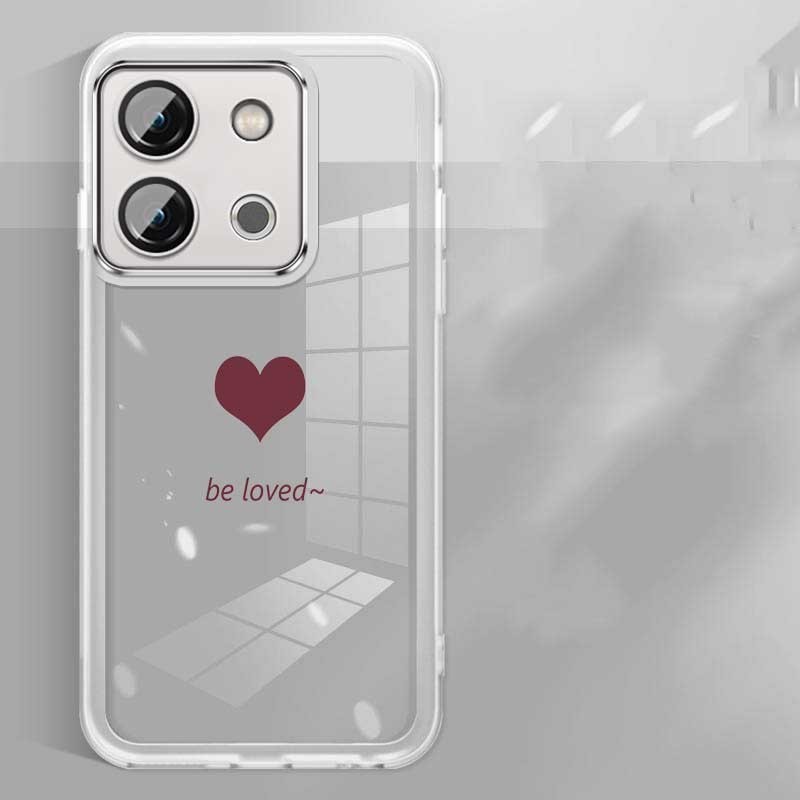 Vivo Y28 Y18 Y18s VivoY28 Luxury Cute Love Heart Casing Clear Candy Silicon Case Camera Protector Back TPU Soft Case Cover. 