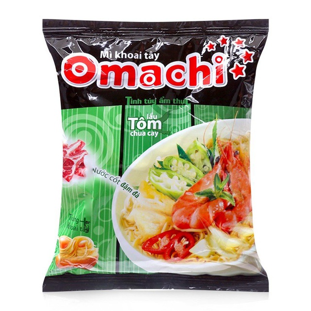 Mì khoai tây Omachi gói 80g