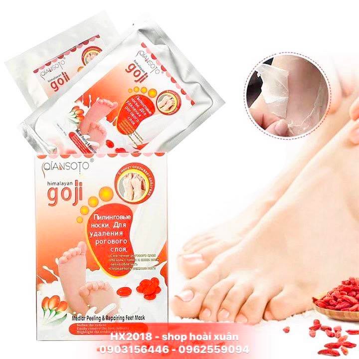 [HCM]Lột da chân với mặt nạ ủ chân có tác dụng bong lớp da chết & vết chai sần nứt nẻ ở bàn chân Qiansto - HX2018 - Làm đẹp / Chăm sóc cá nhân / Tắm & Chăm sóc cơ thể / Chăm sóc bàn chân / Mặt nạ chân