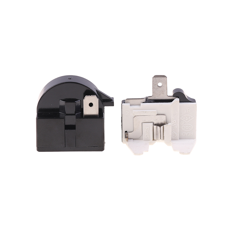 Akabs 2PCS QP2-4.7 PTC Starter Relay Refrigerator Starter Relay And Overload Protector