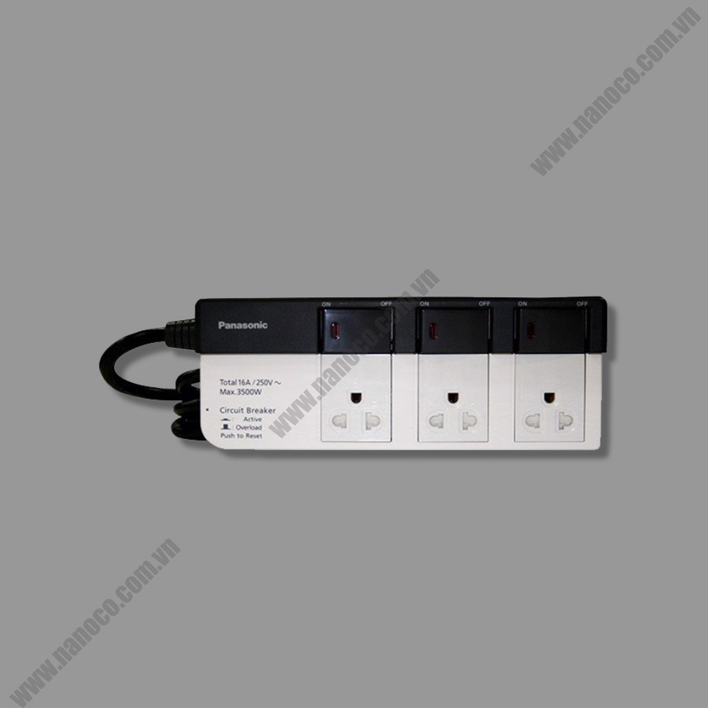 [HCM]Ổ cắm có dây Panasonic WCHG28334