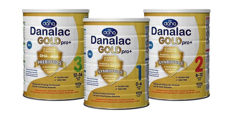 Sữa bột Danalac Gold Pro+ số 2, số 3 lon 800g date T10/2024