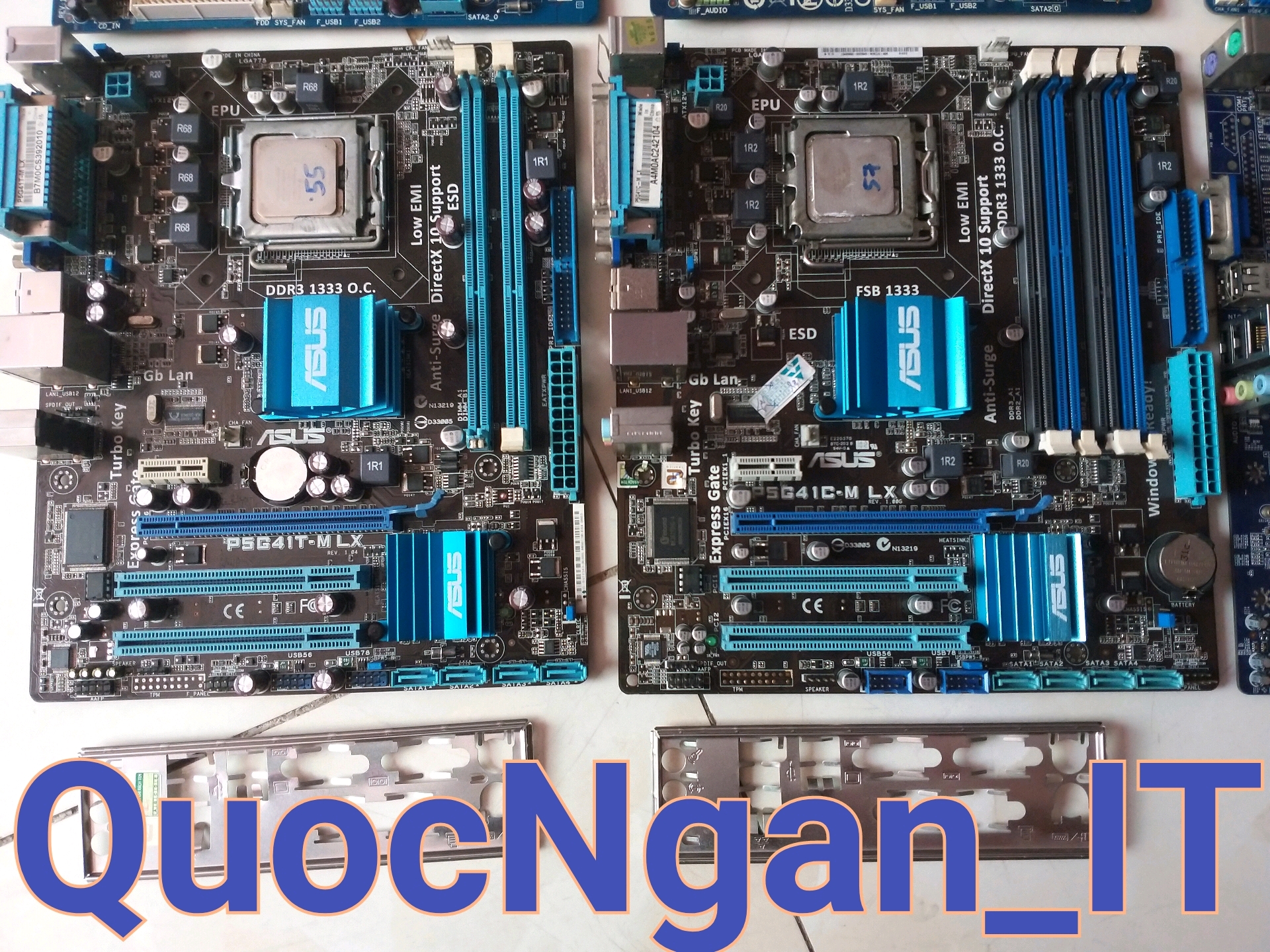 Main PC G41 Giga Asus Foxconn Asrock ... SK775 - Hàng tháo máy nguyên zin + Đẹp ...Không sửa chữa - Không Renew ... BH 1 Đổi 1 ...