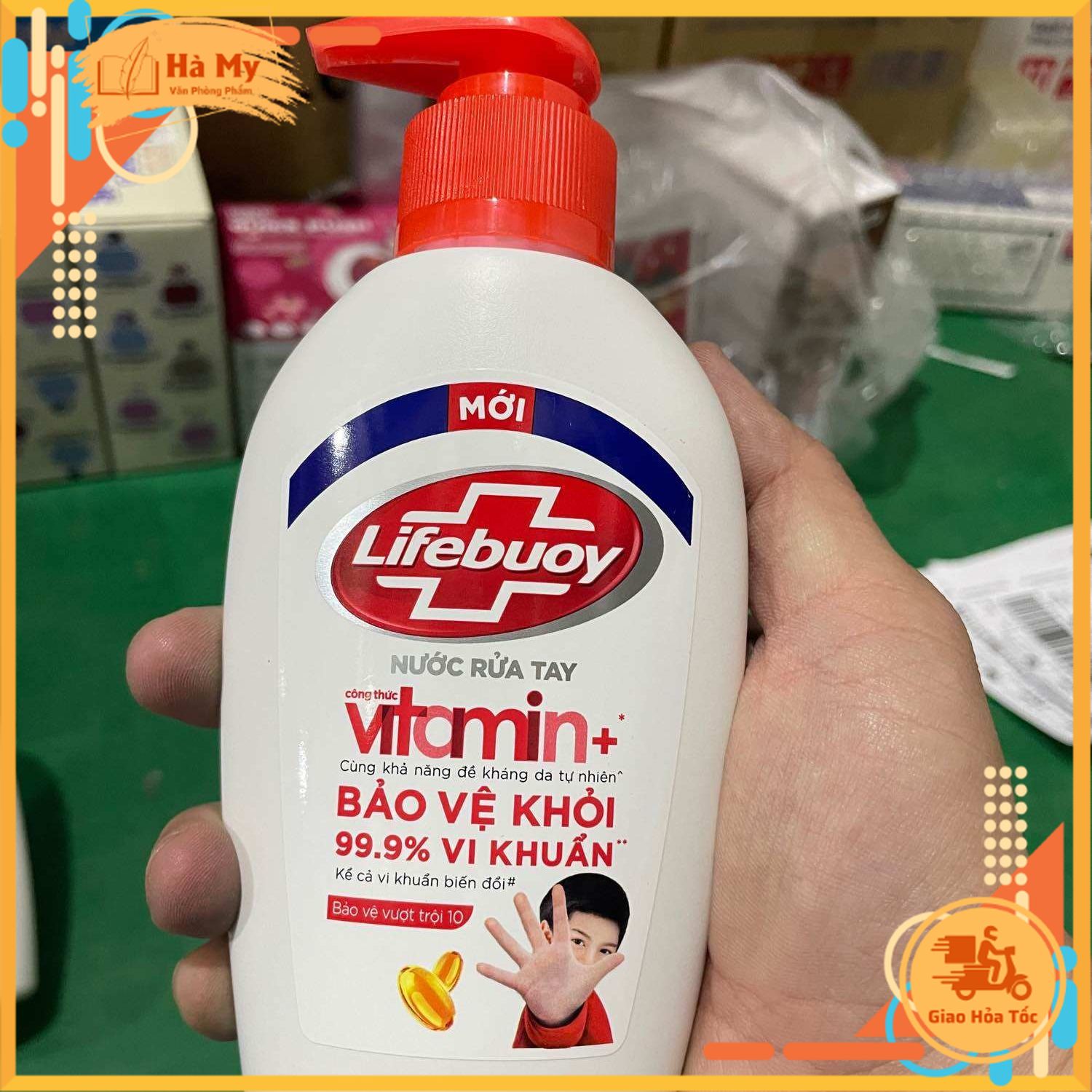 (1 Chai) Nước rửa tay Lifebuoy 180ml
