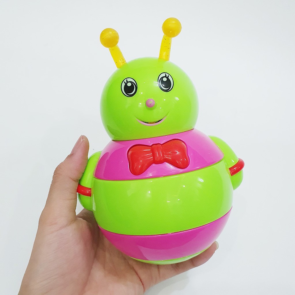 Đồ chơi con lật đật có đèn có nhạc , phát triển kỉ năng cho bé Toy