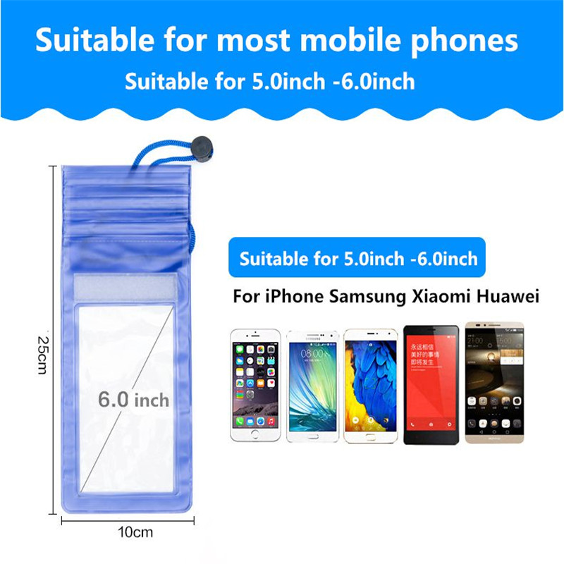 OLAF Universal Waterproof Case For iPhone X 8 7 Cover Pouch Bag Cases Coque Water proof Phone Case For Samsung S9 Xiaomi 6 inch. 
