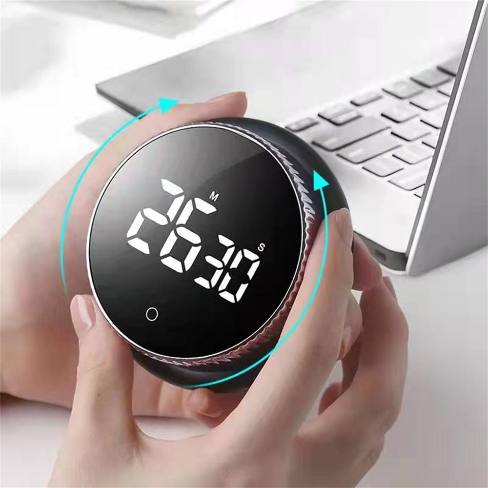Self-Discipline Rotary Timer Magnetic Led Silent Timer