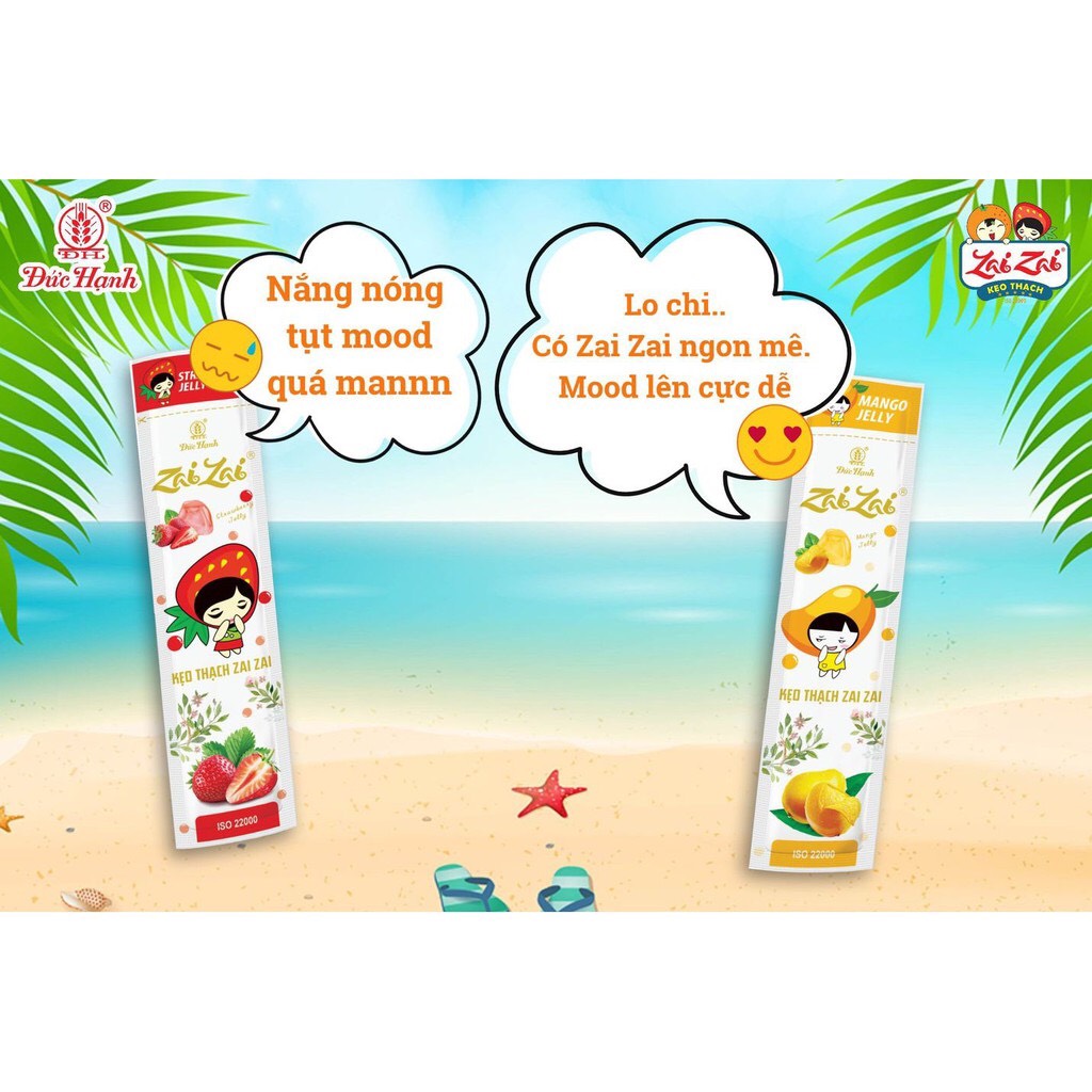 Thạch Zai Zai Đức Hạnh 500g-1Kg Mix Đủ Vị