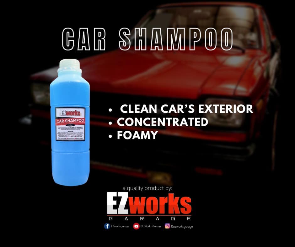 CAR SHAMPOO 1L Ez Works Garage | Lazada PH