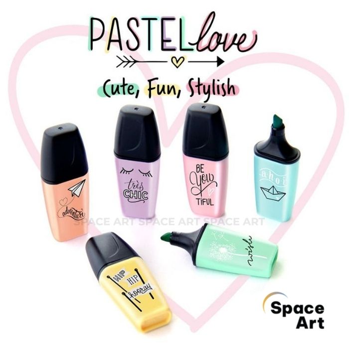 [Space Art Store][Chính hãng]Bút dạ quang Highlight STABILO BOSS mini Pastel 07