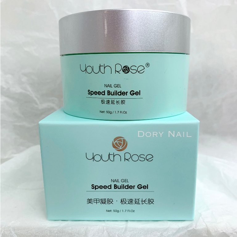 Gel đắp móng hoa hồng Youth Rose 50gram