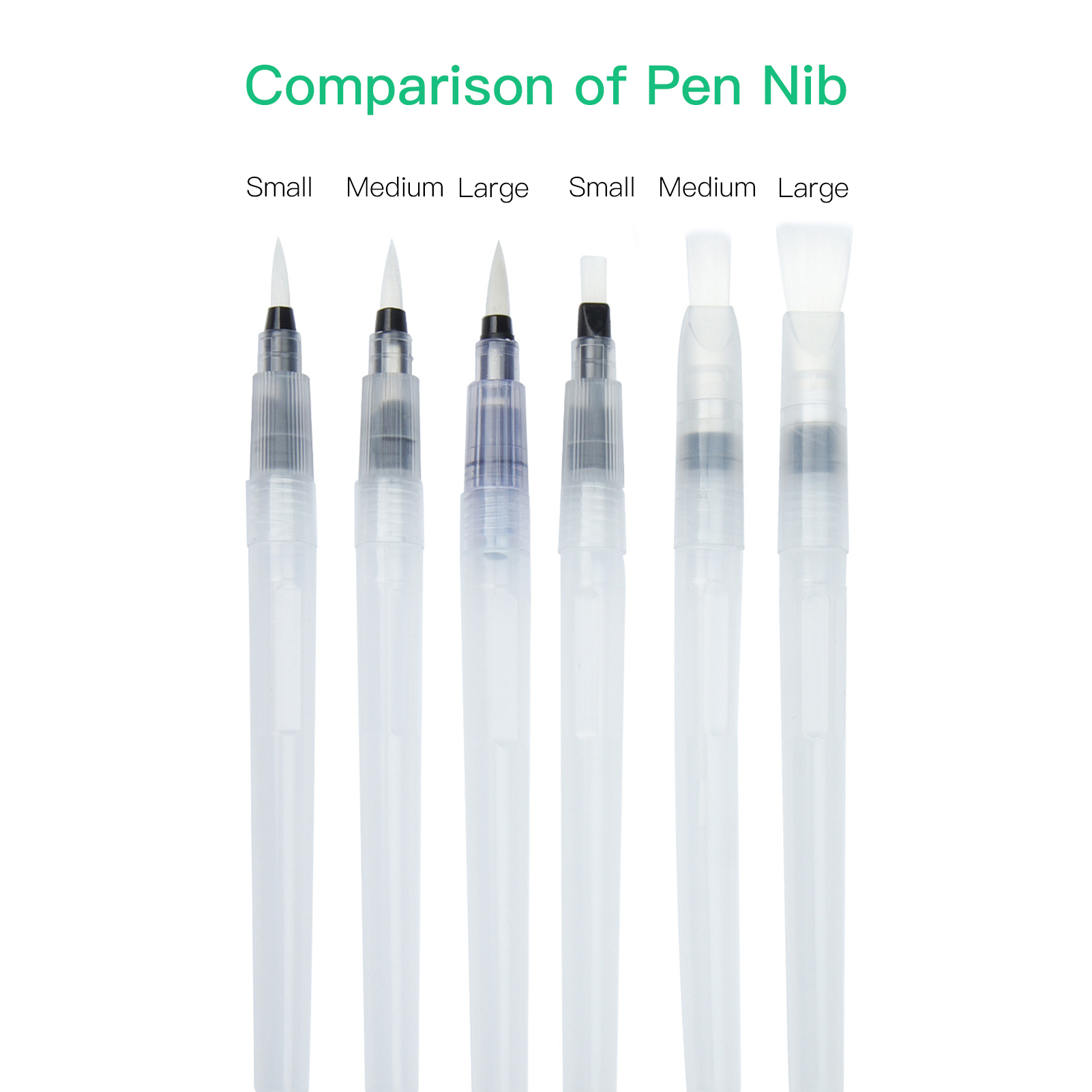 WOTAO Watercolor Brushes Watercolor Brushes Refillable Watercolor