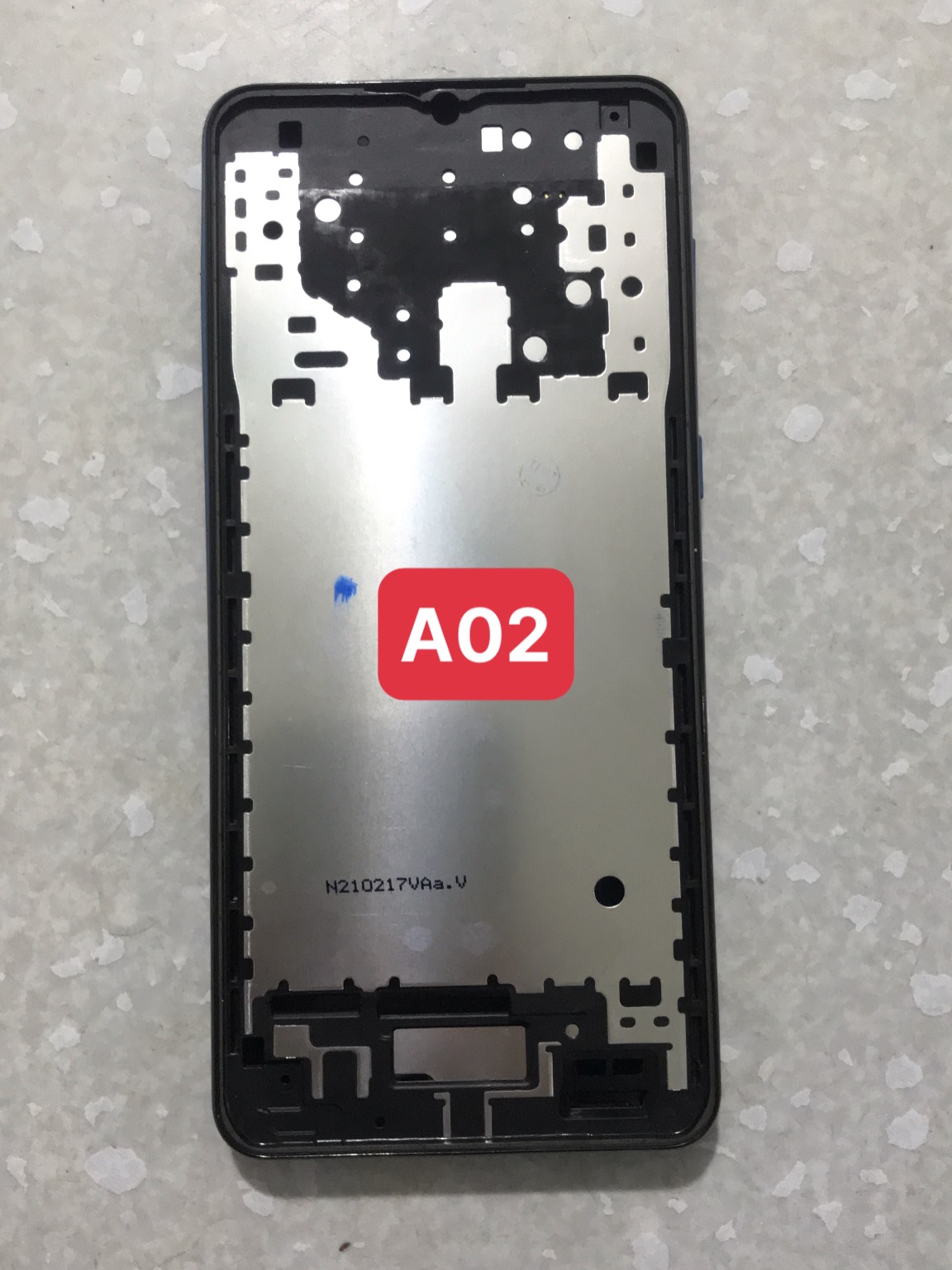 Bộ vỏ samsung A02 (bộ gồm lưng, sườn, phím, kính camera)