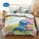 new Lilo and Stitch bedding set single double full Queen king size cartoon bed cover pillow cases boy girl gift. 
