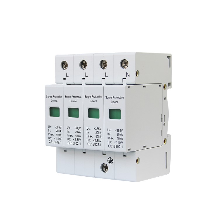 Chống sét lan truyền SPD AC 3 pha 4 cực 385V