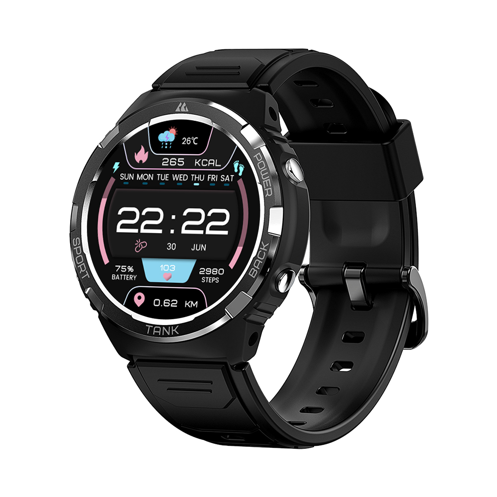 2023 Original KOSPET TANK S1 women Sapphire material 1.3 inch AOD 100M Waterproof smart watch