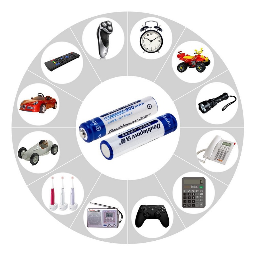 Pin Tiểu Sạc AAA - Pin Sạc AAA 900mAh Doublepow