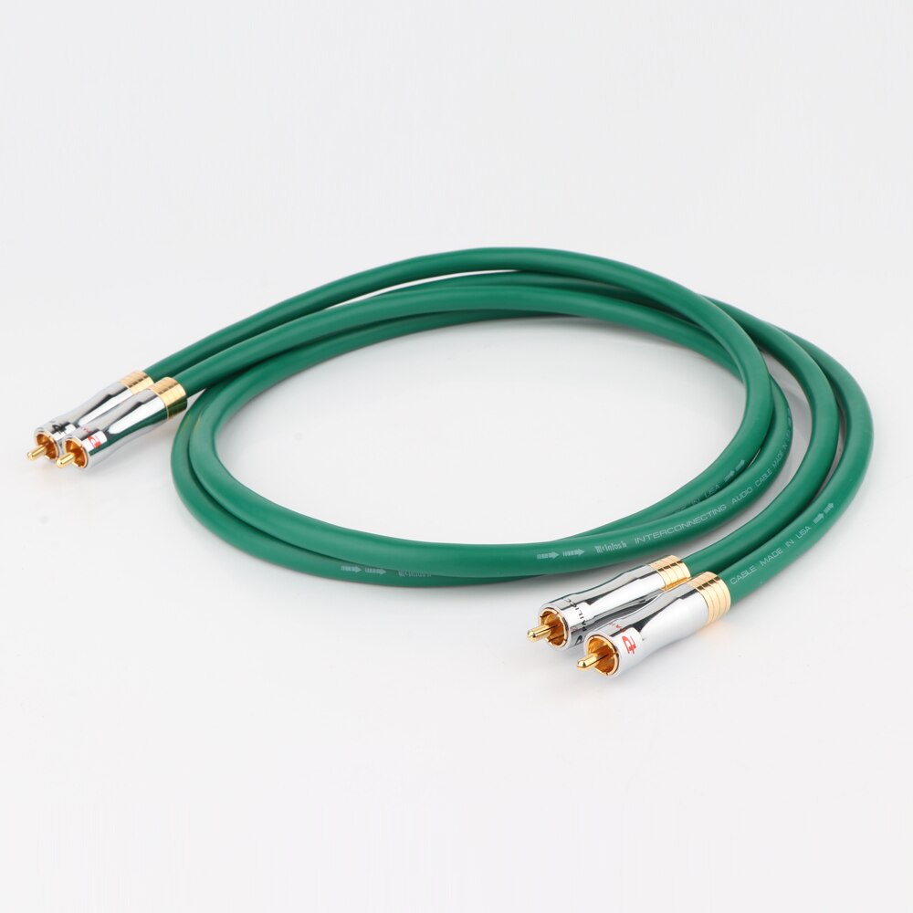 Mcintosh 2328 99.998% silver plated +pure copper hybird hifi audio cable rca interconnect cable audiophile rca audio cable