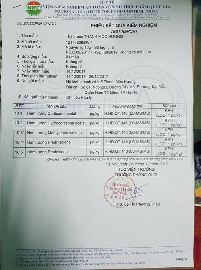 Kem bôi da Thuần Mộc Thanh Mộc Hương