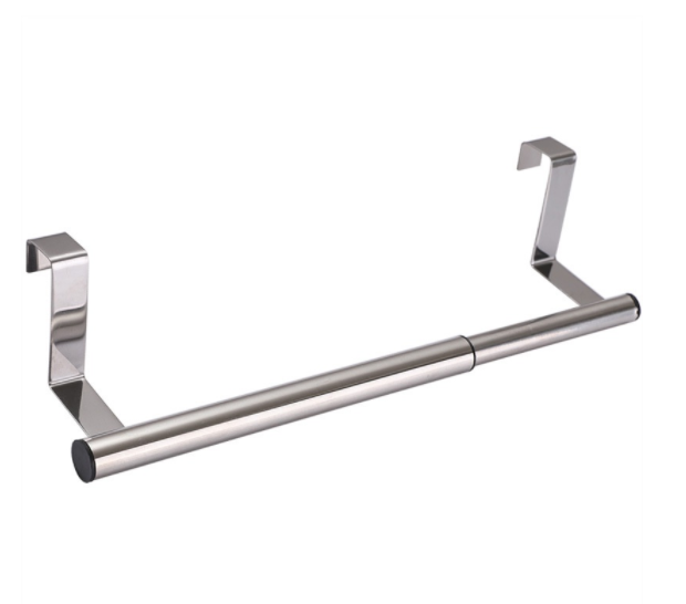 StretchableTowel Rack Towel Bar Hanging Holder Stainless Steel Bathroom ...