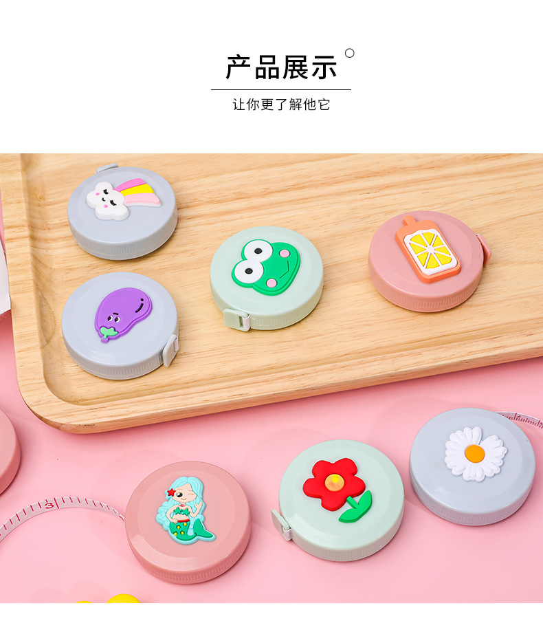 Thước dây, thước cuộn dây hình dáng dễ thương, kute