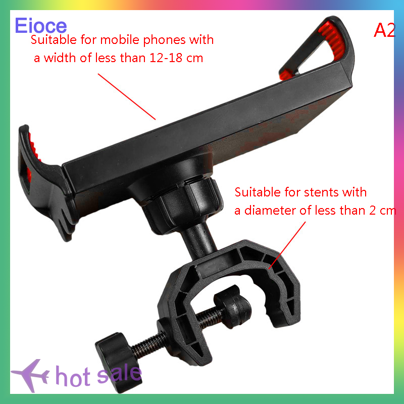 Eioce Phone Ipad Holder 360 Degree Rotating Universal Microphone Supporting Stand