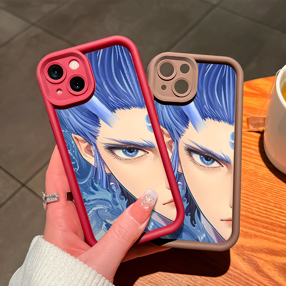 ZCSIBORUI for Huawei Mate 20 Pro Back Cover Super Cool Cartoon Half Face Ao Bing Pattern Soft Camera Protection Rubber Square Ladder Phone Case. 