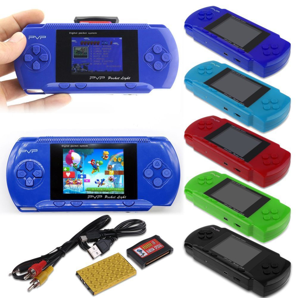 PVP 3000 Handheld Game Player Built-in 89 Games Mini Video Game Console -Option -green-Option -green.