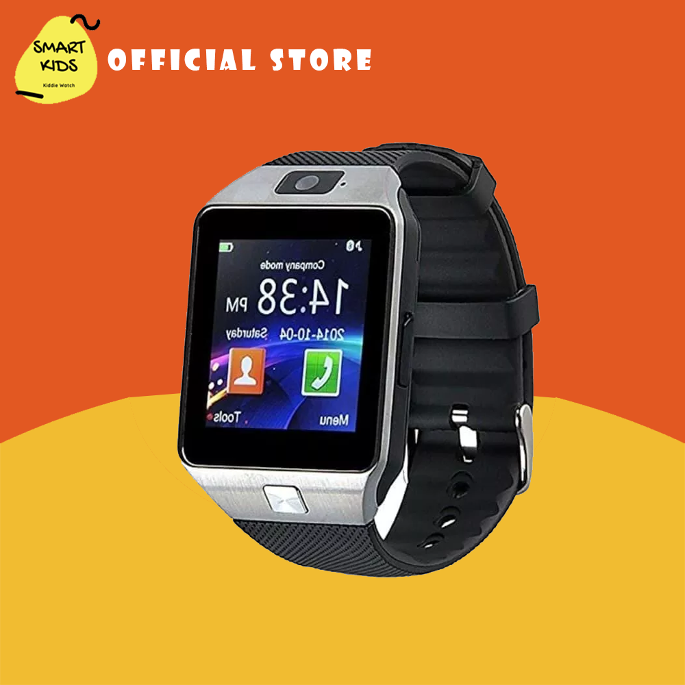 Orange Smartwatch Dz 09 Smartwatch DZ09 Jam Tangan Pintar Anak