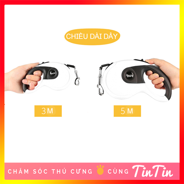 Dây Dắt Chó Tự Động Tiện Lợi #Tintin Pet Store