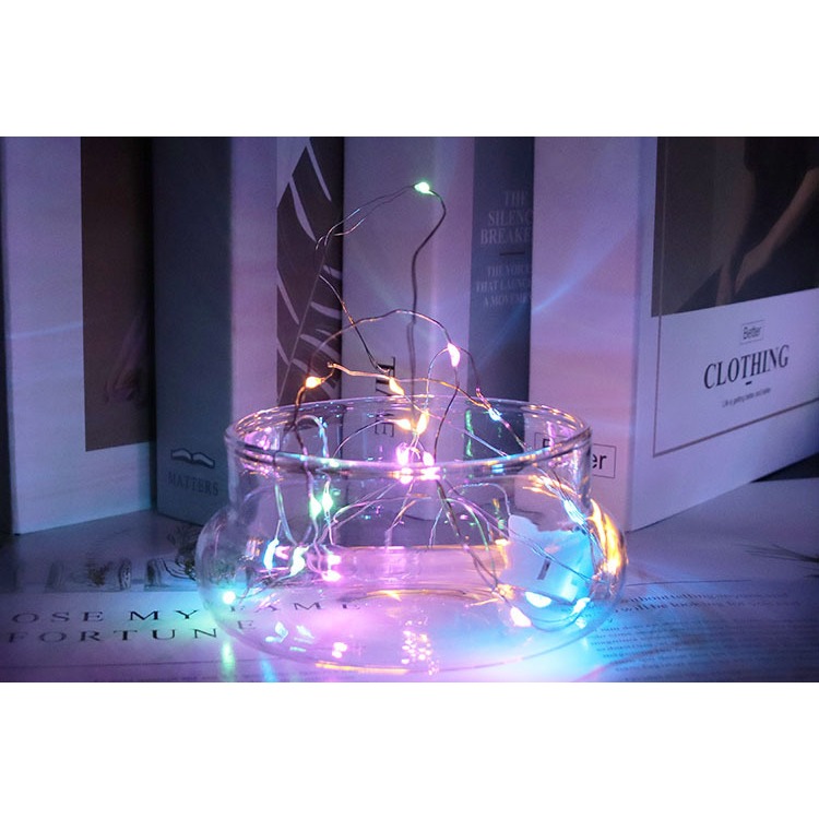 Dây đèn LED 1m mini ĐÈN NHIỀU MÀU