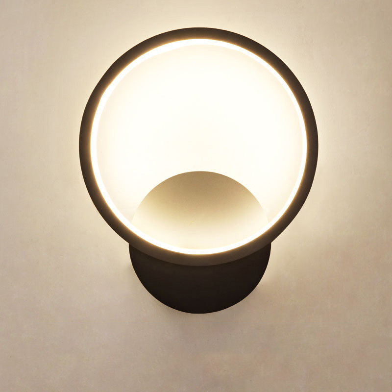 YONUO LED full spectrum wall lamp bedroom bedside lamp simple staircase living room study wall lamp TV background wall lamp