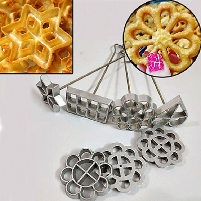 Bộ 4 Khuôn Làm Bánh Nhúng Độc Đáo