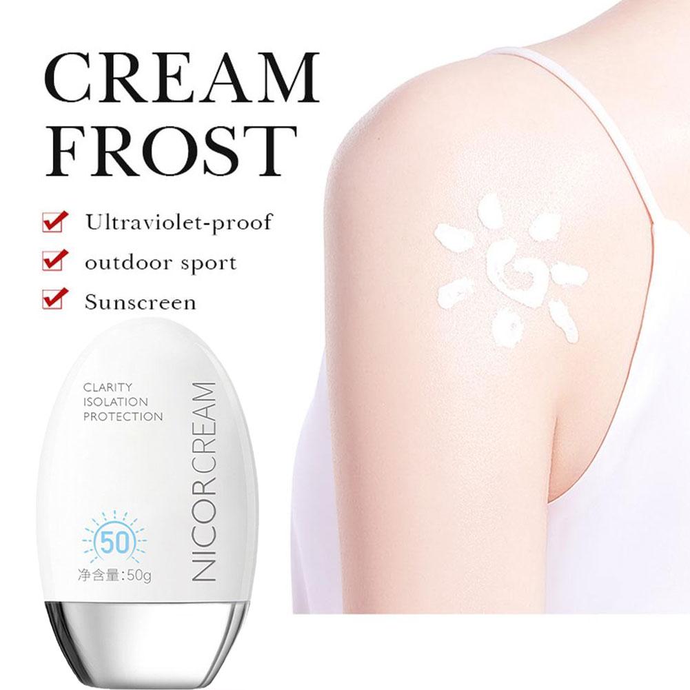 Body Sunscreen SPF 50 Light Thin Refreshing Sunscreen Protector Solar Sun Protection Cream Solar Blocker For Korean Women F X0F7. 