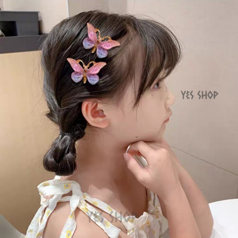 Set 5 Kẹp Tóc Hình Bướm Xinh Xắn Dành Cho Nữ