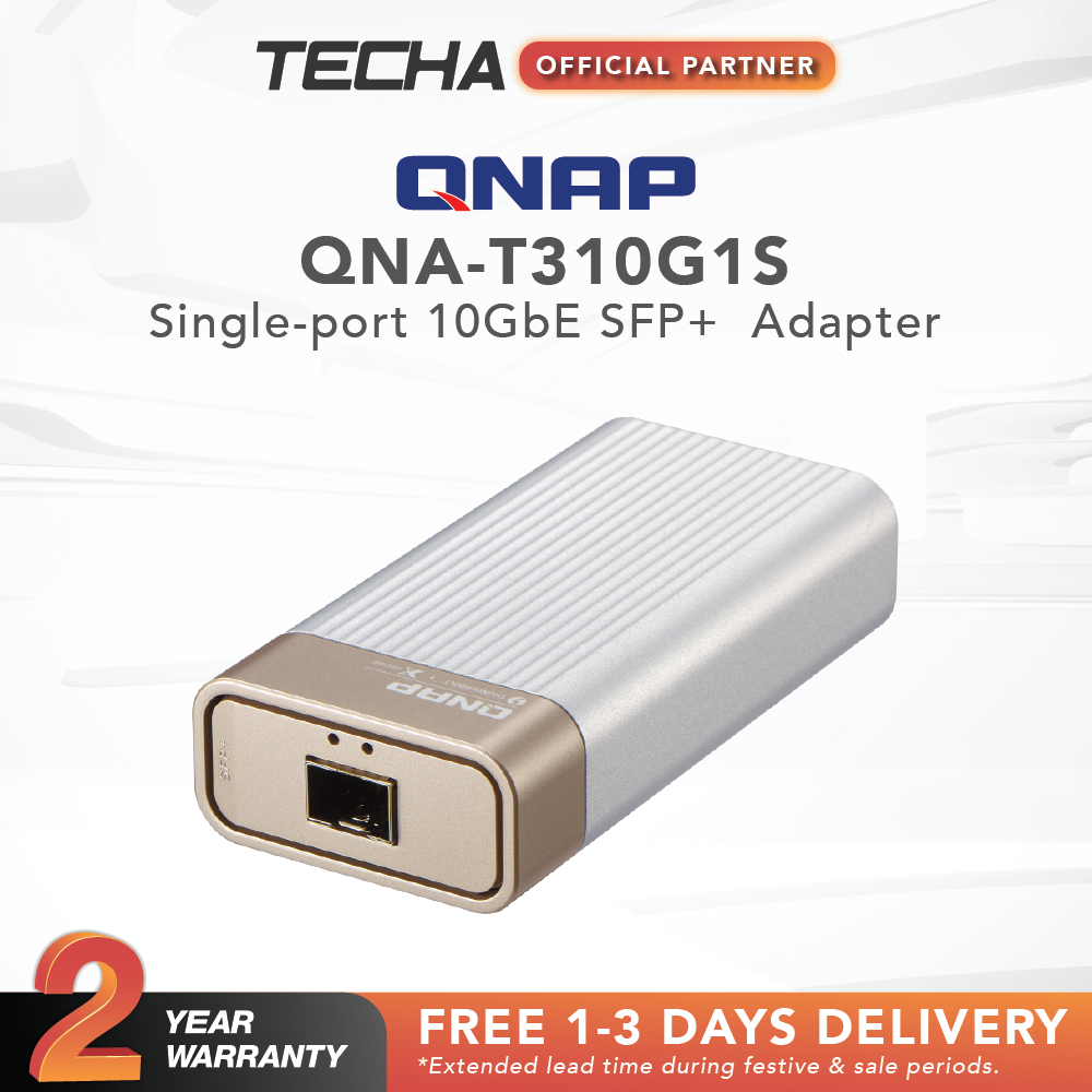 QNAP QNA-T310G1S | Single-port | 10GbE SFP+ | Adapter