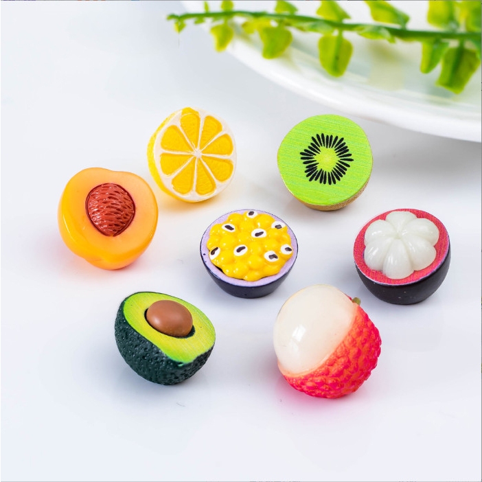 Mô hình trái cây mini trang trí terrarium, tiểu cảnh
