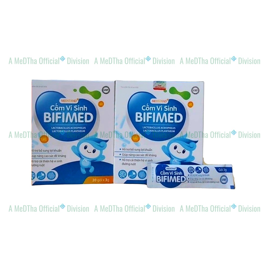 CỐM VI SINH BIFIMED, hộp 20 gói