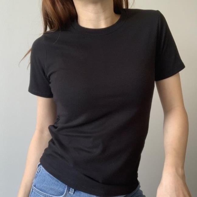 {FREESHIP}ÁO THUN BABYTEE  TRƠN ĐƠN GIẢN , BASIC TEE FORM ÔM , BABY TEE BODY