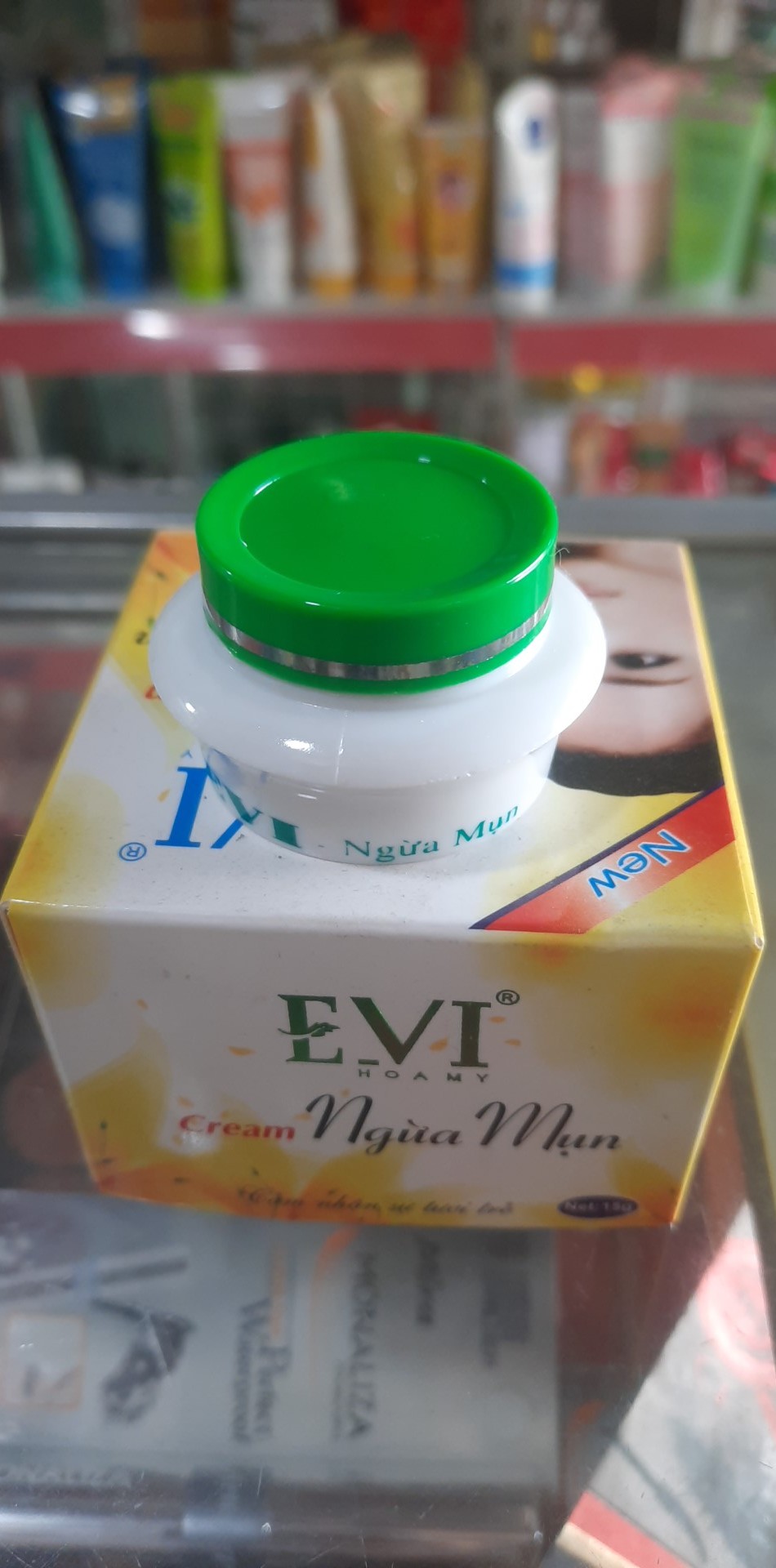 kem evi ngừa mụn 15g