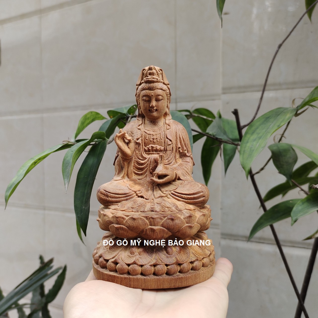 Tượng phật bà quan âm gỗ ngọc am